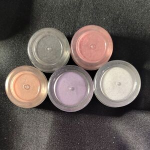 Shimmer Eyeshadow Set - Pink, Purple, Silver, Gold, Gray